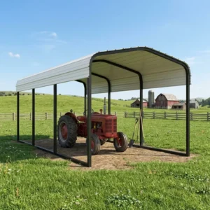 Price DIY Metal Carport Kit 12x20ft for Vehicle Storage Durable Galvanized Steel Car Shelter with Zinc Protection