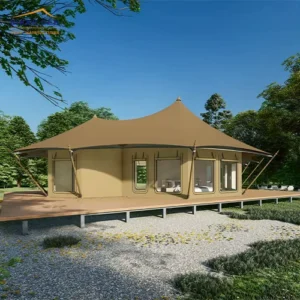 Price Luxury Glamping Waterproof Hotel Tents for Resort