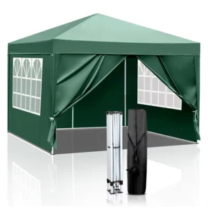 Printed Advertising Exhibition Tent, 420D Silver-Coated Waterproof Canopy for Trade Shows, Hotels, and Camping