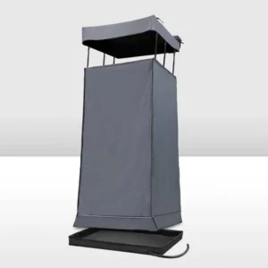 Private Concealed Shower Room for Rooftop Tent Can Be Used As Toilet Ideal for Car Camping Truck SUV and Van