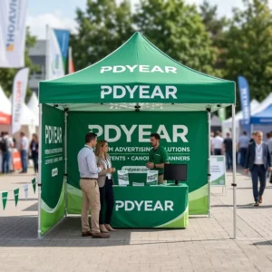 Private Design Gazebo Supplier Custom Printed Durable Aluminum Frame Waterproof Awning Tent for Trade Show Booth