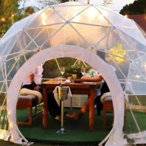 Professional Customization 3m 3.6m 4m Dome House Geodesic clear Dome Tent