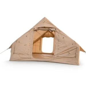 Professional Heavy Duty Inflatable Tent 420D Reinforced Stormproof Waterproof All weather 6.3sqm Khaki 300x210x200cm Shelter