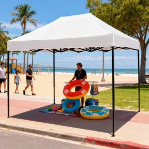 Professional Steel Frame PVC Waterproof Marquee Tent for Events Gazebo Pop up Custom Logo 3×3 Canopy Trade Show Tent