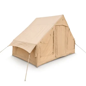 Professional Stormproof Inflatable Tent 6.3sqm Heavy Duty 420D Reinforced Waterproof All-weather Khaki 300x210x200cm Glamping