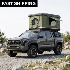 Professional Waterproof Luxury 2-3 Person Aluminum Hard Shell Rooftop Tent for SUV and Truck Off-Road Camping