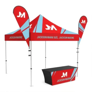 Promotional Gazebo Canopy 10x20ft Custom Logo Printed Foldable Gazebo Canopy Tent Heavy Duty Tent