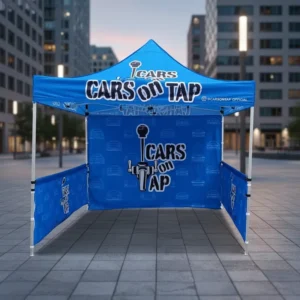 Promotional Outdoor Advertising 3*3m 300D Oxford Polyester PVC Waterproof Portable Sports Exhibition Indoor/Outdoor Canopy