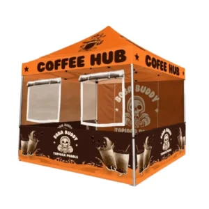 Promotional Pop up Gazebo Custom Printed Canopy Roof Outdoor Event Tent Festival Market Stall Advertising