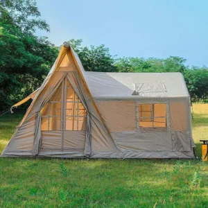 Quality Oxford Church Tent Thickened Wind Firm Portable Cabin House Inflatable Four-Season Waterproof Quick Automatic