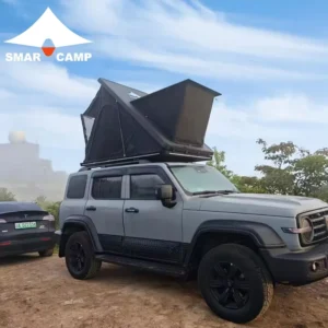 Quick Install Car Roof Tent with Telescoping Stairs