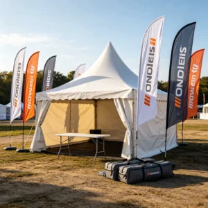 Quick Install Instant Canopy Tent with Full UV Protection Tent for Outdoor Trade Fair and Business Shows