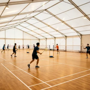 Quick Install Modular Sports Tent Large Span Temporary Sports Venue for School Sports Event