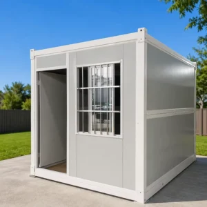 Quick-Install Prefab House for Construction Site Management and Modular Temporary Steel-Frame Project Building