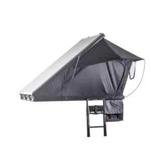 Quick-Open Waterproof Hard Shell Car Rooftop Tent with Ladder
