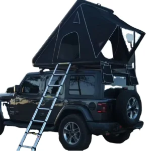 Quick-Opening Aluminum Honeycomb Triangle Rooftop Tent for Outdoor Camping