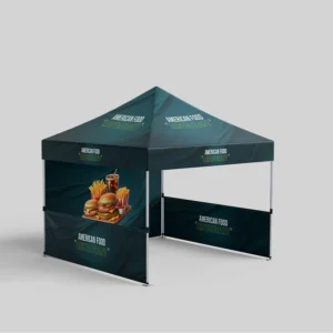 Quick Setup Aluminum Trade Show Tent Portable Exhibition Canopy with Custom Logo for Outdoor Promotions