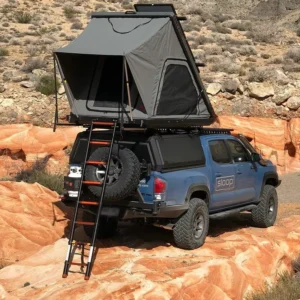 Quick Setup Car Rooftop Tent Hard Shell Waterproof 4×4 Overland Camper Van Outdoor Camping