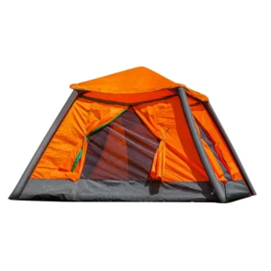 Quick Setup Inflatable Camping Tent Double Layer Waterproof All Season Sturdy Tent for Outdoor Camping & Picnic