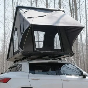 Quick-Setup Lightweight Waterproof Hard Shell Aluminum Rooftop Tent for Car