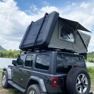 Quick Setup Waterproof Side Open Clamshell ABS Hard Shell Four season Rooftop Tent 3 4 Person for 4×4 Offroad Camping