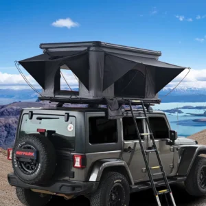 Quick Setup Waterproof Side Open Clamshell ABS Hard Shell Roof Top Tent 3 4 Person Rooftop Tent for 4×4 Offroad Camping