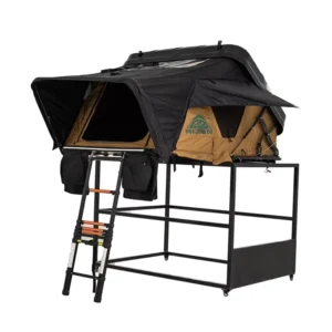 RT-006 Large 4WD Off-Road SUV Double-Layer Hard Shell Four-Season Rooftop Tent for 3-4 Person Camping
