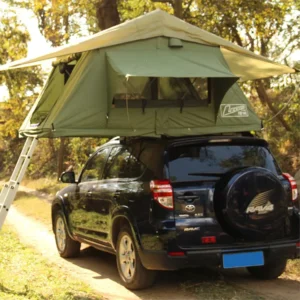 RT01 4WD Offroad Car Rooftop Tent, One Bedroom, Four-Season Waterproof Foldable 280g Canvas