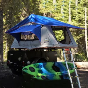 RT01 Rooftop Car Roof Tent Canvas Material Four-Season Use 1500-2000mm Waterproof Easy Installation