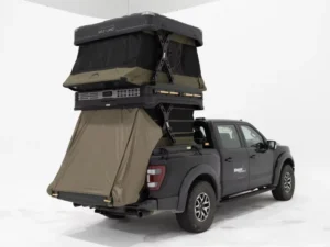 RTT Truck Campers Roof Tent for 4×4 Quick Automatic Opening One Bedroom Living Room for All Outdoor Camping