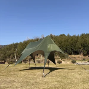 RV Camping Canopy, Anti-UV Sun Shelter, UV Protection Rain Tarp, Lightweight Hammock Shelter for Camper Tent