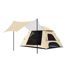 Ready Stock Cloud Pavilion Two in One Fully Automatic Waterproof Portable Camping Tent Canopy Integrated Double layer