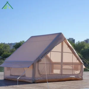Ready to Ship 6.3sqm Small Inflatable Tent Lightweight Easy Pitch Air Tube Tent Waterproof Four season Price
