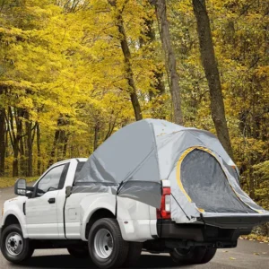 Rear vehicle Automatic Rooftop Tent for Pickup Trucks Waterproof Four Season Double Layer Outdoor Camping Fishing Tent