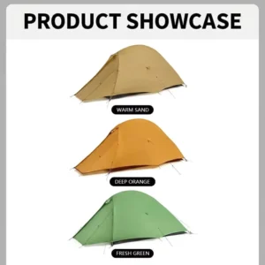 Reflective Guyline Dome Tent, Night-Visible, Automatic, Waterproof, 3-Person Lightweight Camping Hiking Tent, Custom Factory