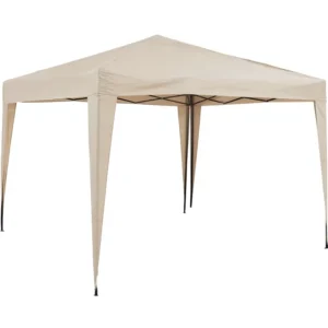 Reinforced 3×3 Foldable Pop-Up Canopy Tent Waterproof with UV Protection