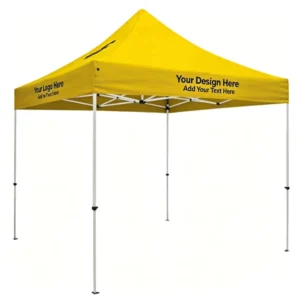 Reinforced Stress Points Custom Canopy Tents 10×10 Disaster Relief Site Support