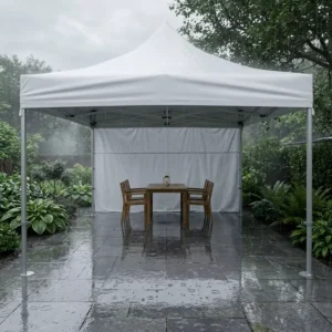 Reinforced Top Folding Four-season Gazebos Aluminum Frame for Outdoor Gatherings Rainy Days Quick Automatic Opening High Elastic