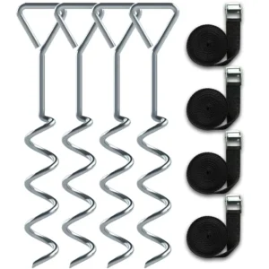 Reliable Ground Anchor Screw Design for Stable Tent Fixing