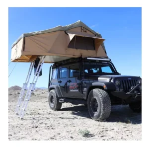 Remaco 4 5 Person Canvas Roof Top Tent Waterproof Soft Shell Four Season Quick Opening RTT for B2B Overlanding Supplier
