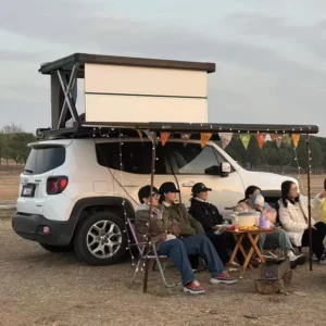Remote Control Rooftop Tent Waterproof Hard Shell Car Tent for SUV Outdoor Camping
