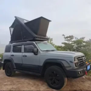 Removable Aluminum Triangle Car Rooftop Tents Clamshell Outdoor Camping Tents