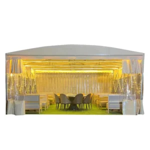 Retractable Heavy Duty Waterproof Oxford Fabric Sunshade Canopy for Outdoor Snack Stalls