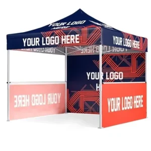 RoHS CE Logo Printed Outdoor Trade Show Tent Automotive Exhibition Event Marquee Canopy Pop up Foldable Advertising Tent