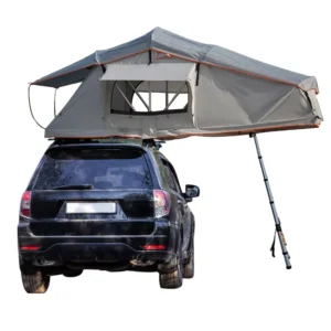 Roof Car Top Canvas Tent Four Season Double Layer Waterproof Soft Tent for Vehicles