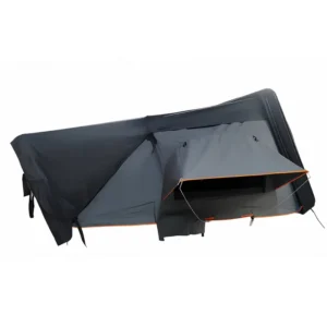 Roof Tent ABS Hard Shell Side opening Automatic Opening 420D Oxford No Assembly Required Essential for Outdoor Vehicle Use