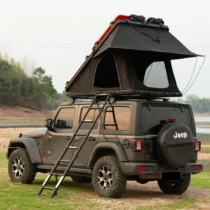 Roof Tent Hard Top Outdoor Camping Car Bed Four Seasons Oxford Polyester 4×4 Offroad Quick Automatic Opening 2-3 Persons