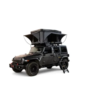 Roof Tent Quick Open Straight Support Hard Shell Aluminum Alloy Car Hitchlift Camping Tent 215x128x100cm