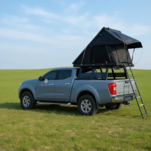 Roof Tent Waterproof Hard Shell Roof Tent for SUV Camping Roof Tent for Two People