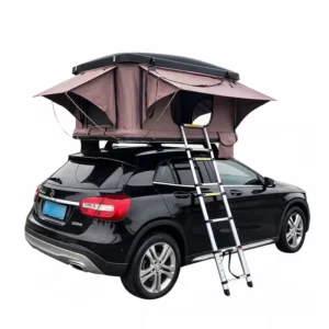 Roof Top Tent 900mm Camouflage Outdoor Camping Aluminum Automatic Car Rooftop Tent Oxford Cloth Hard Shell for Jeep SUV Truck